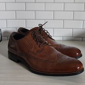 Stacy Adams Brown Leather Men's Oxfords 12M